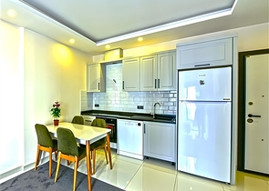 Квартира планировкой 1+1 в современном комплексе в районе Оба