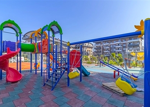 Квартира планировкой 1+1 в современном комплексе в районе Оба