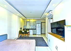 Квартира планировкой 1+1 в современном комплексе в районе Оба