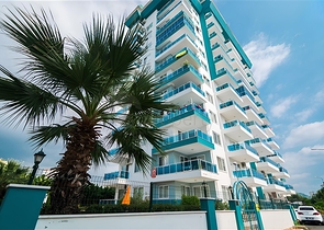 Просторная квартира 1+1 в 400 м от моря в районе Махмутлар