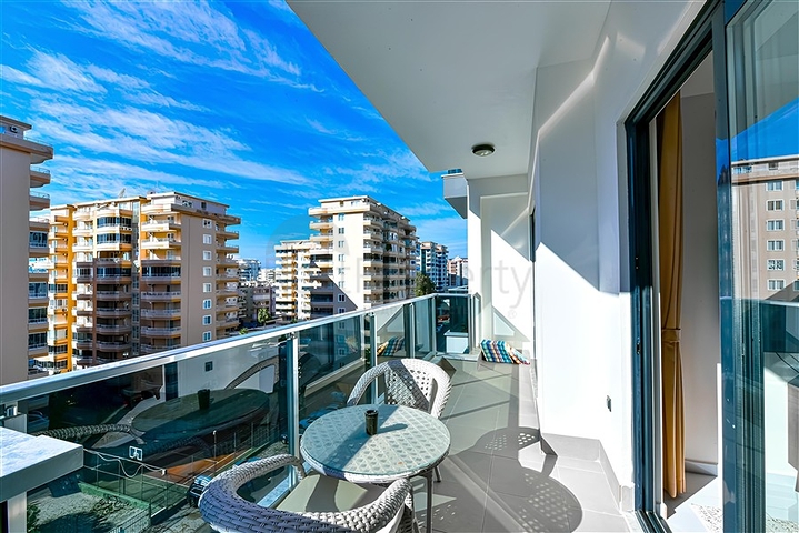 Квартира 1+1 в одном из лучших комплексах в районе Махмутлар