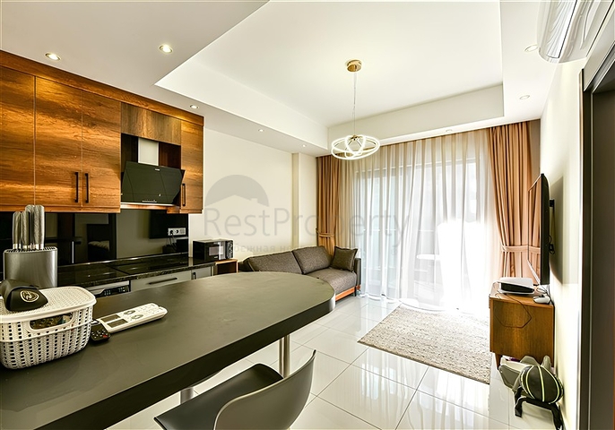 Квартира 1+1 в одном из лучших комплексах в районе Махмутлар