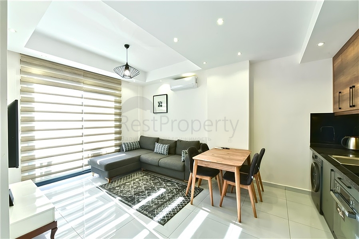 Квартира 1+1 в одном из лучших комплексах в районе Махмутлар