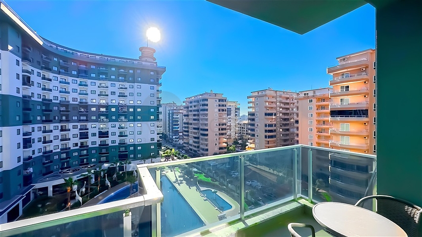 Квартира 1+1 в одном из лучших комплексах в районе Махмутлар