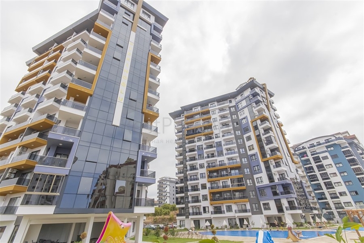 Двухкомнатная квартира в новом жилом комплексе Махмутлара