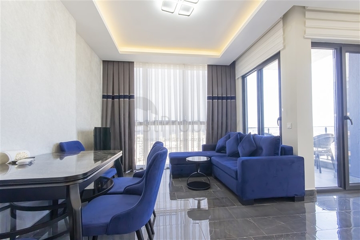 Двухкомнатная квартира в новом жилом комплексе Махмутлара