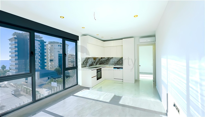 Квартира 1+1 в районе Тосмур от одного из лучших застройщиков Алании