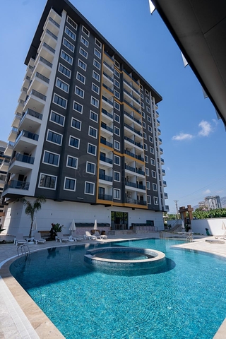 Двухкомнатная квартира в новом комплексе Махмутлара