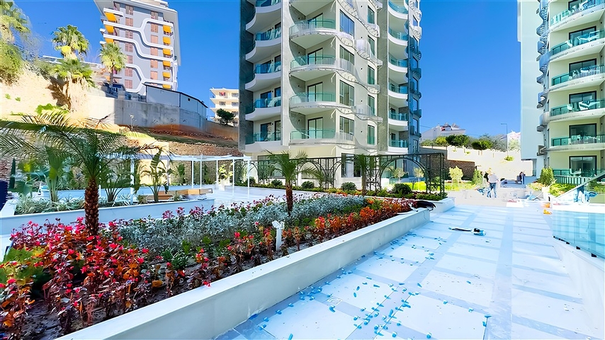 Квартира 1+1 в районе Тосмур 