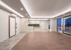 Квартира 3+1  в новом комплексе в районе пляжа Клеопатра