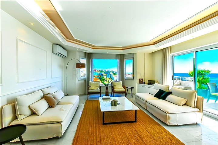 Квартира 3+1 на берегу моря в районе Тосмур