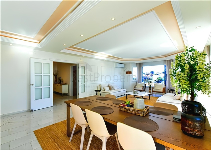 Квартира 3+1 на берегу моря в районе Тосмур