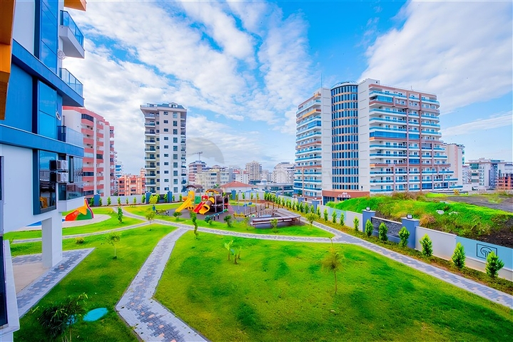 Квартира 1+1 в новом жилом комплексе района Махмутлар