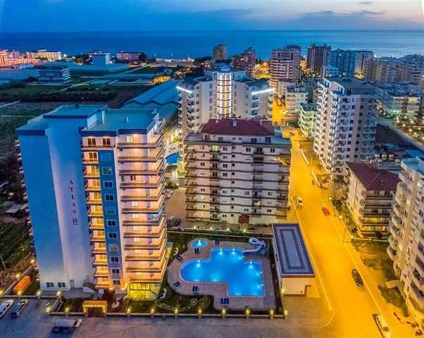 Квартира 1+1 в районе Махмутлар