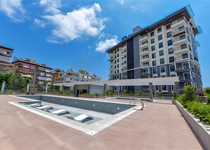 Квартира 1+1 в районе пляжа Клеопатра 