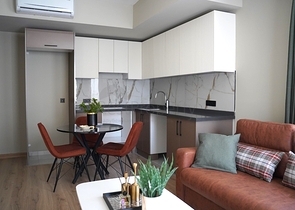 Квартира 1+1 в районе пляжа Клеопатра 