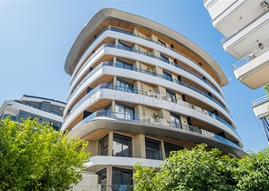 Квартира 1+1 в 150 м от моря в районе пляжа Клеопатра