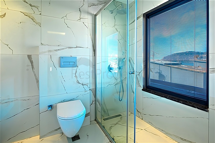 Пентхаус 3+1 в новом комплексе на первой береговой линии в Алании