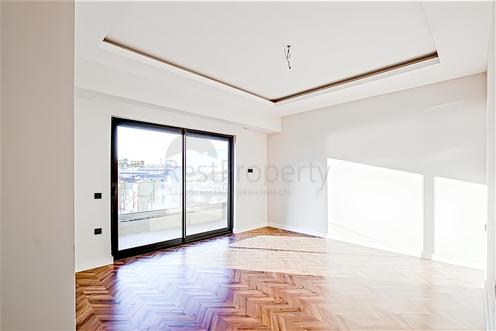 Пентхаус 3+1 в новом комплексе на первой береговой линии в Алании