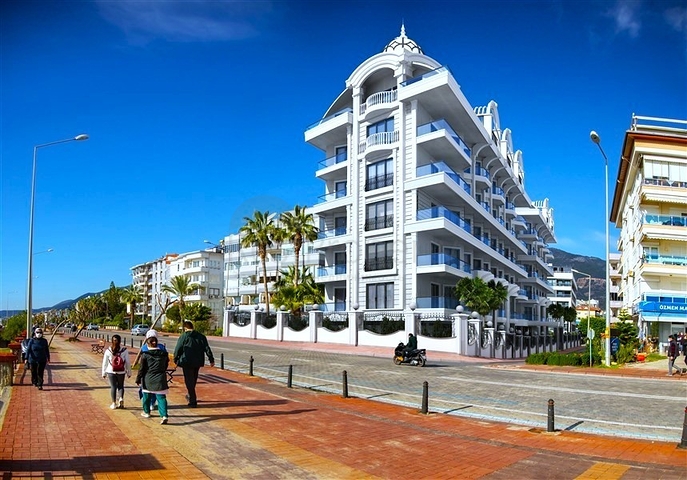 Пентхаус 2+1 в 20 м от моря в центре Алании