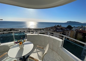 Квартира 2+1 на первой линии с видом на море