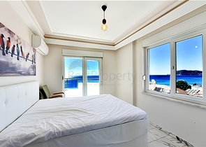 Квартира 2+1 на первой линии с видом на море