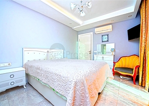 Просторная двухкомнатная квартира в Махмутларе