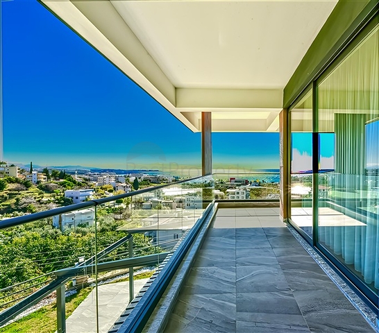 Комплекс роскошных вилл с видом на море в Авсалларе