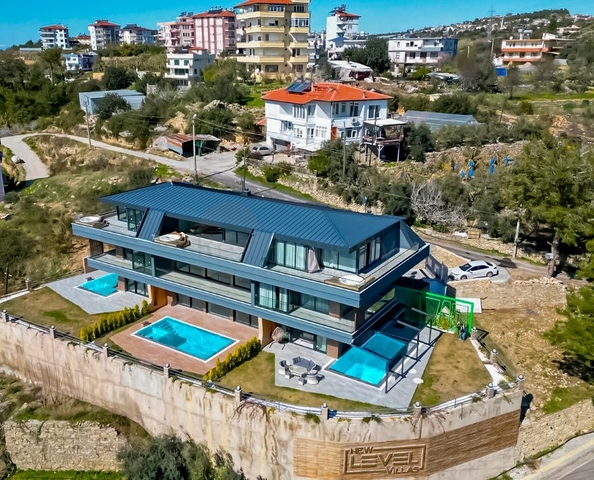 Комплекс роскошных вилл с видом на море в Авсалларе