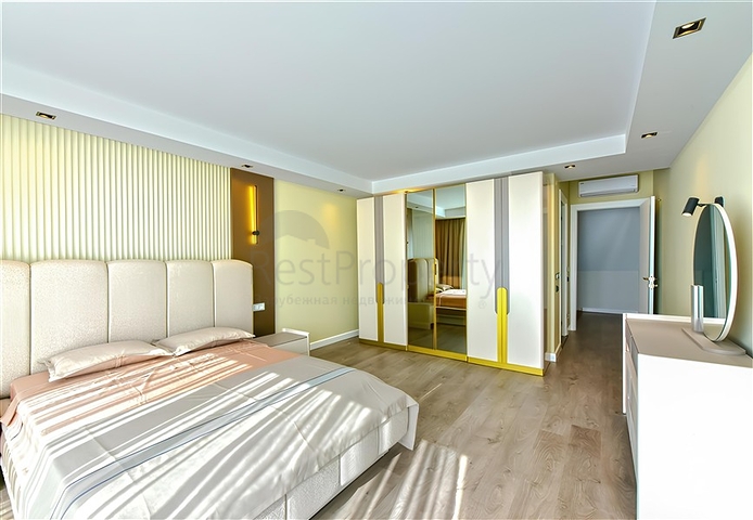 Комплекс роскошных вилл с видом на море в Авсалларе