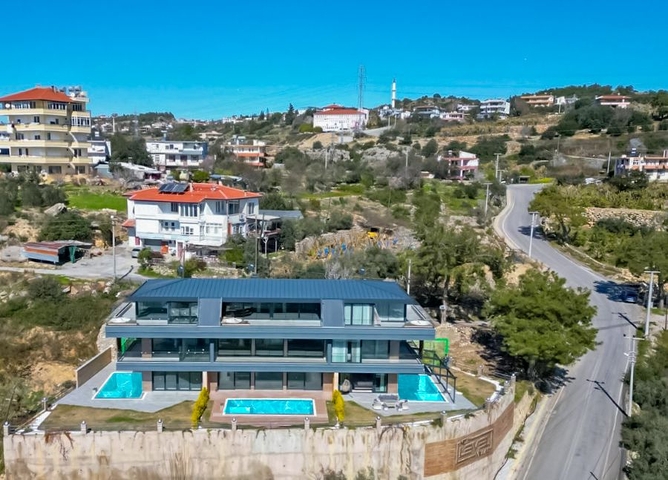 Комплекс роскошных вилл с видом на море в Авсалларе