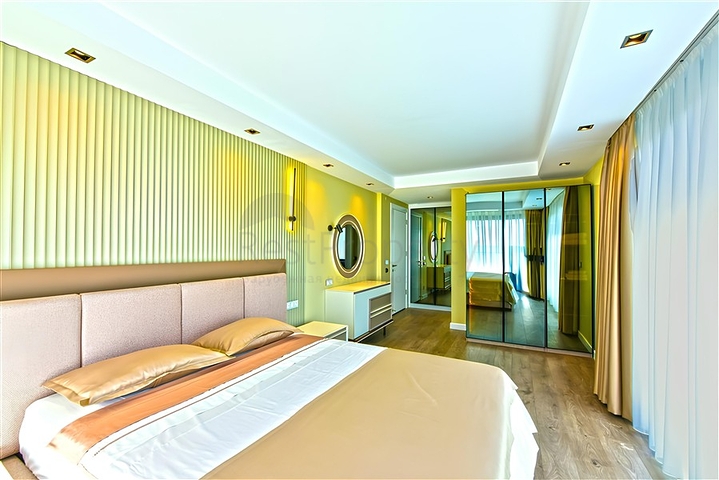 Комплекс роскошных вилл с видом на море в Авсалларе