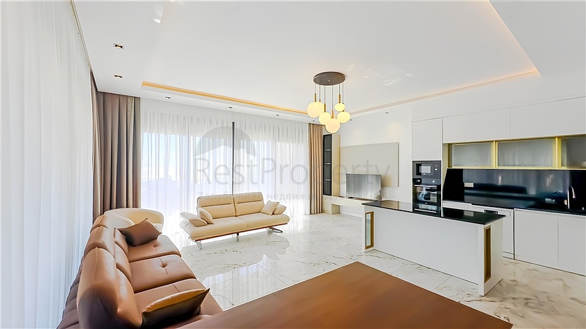 Комплекс роскошных вилл с видом на море в Авсалларе