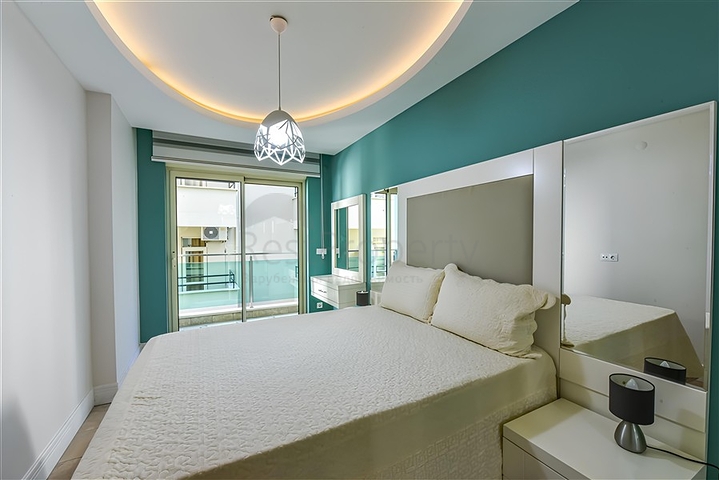 Меблированная квартира 4+1 в шаговой доступности от пляжа Клеопатра