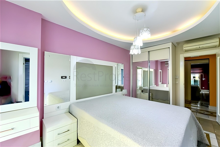 Меблированная квартира 4+1 в шаговой доступности от пляжа Клеопатра