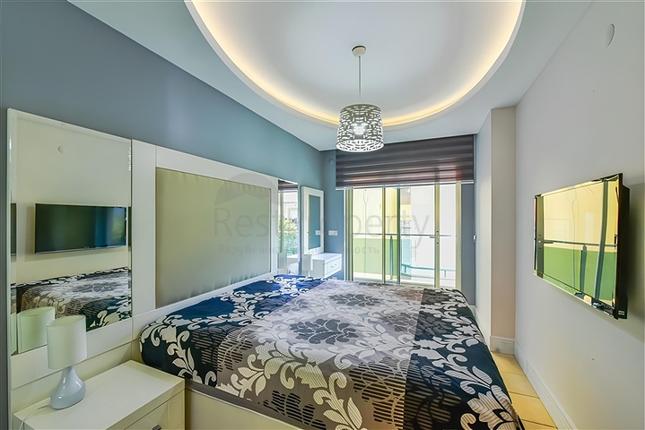 Меблированная квартира 4+1 в шаговой доступности от пляжа Клеопатра