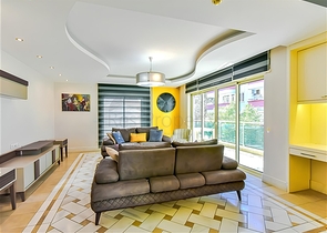 Меблированная квартира 4+1 в шаговой доступности от пляжа Клеопатра