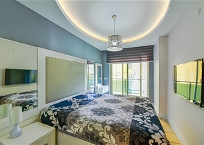 Меблированная квартира 4+1 в шаговой доступности от пляжа Клеопатра