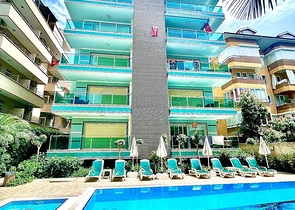 Меблированная квартира 4+1 в шаговой доступности от пляжа Клеопатра