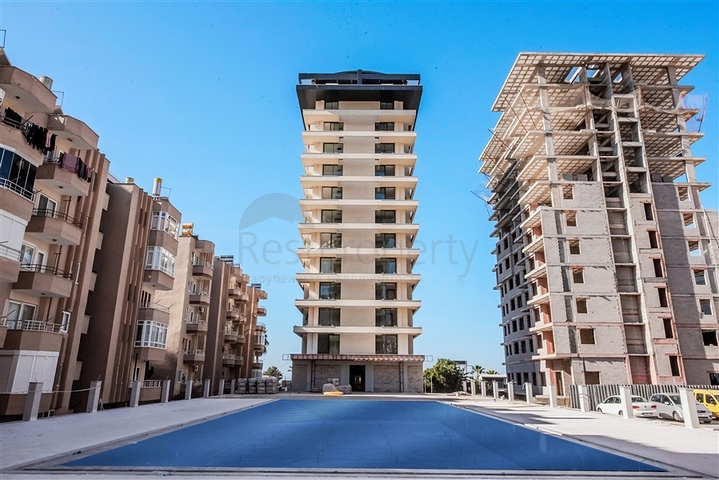 Квартира 1+1 в новом комплексе на первой береговой линии