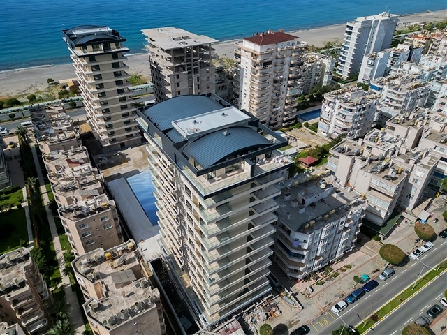 Квартира 1+1 в новом комплексе на первой береговой линии