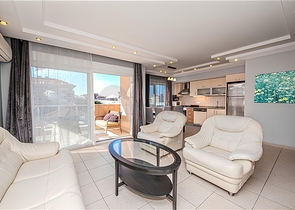 Просторная квартира 2+1 в районе Оба