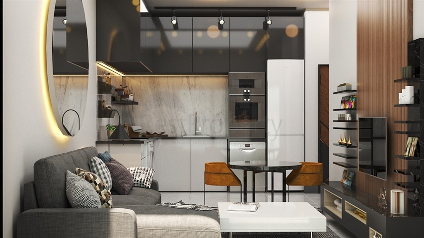 Двухкомнатная квартира в 150 м от моря