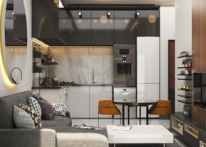 Двухкомнатная квартира в 150 м от моря