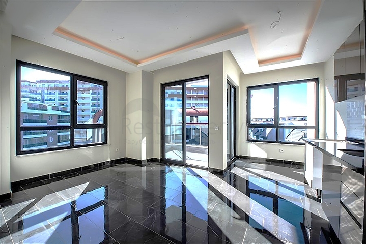 Квартира 1+1 в новом жилом комплексе района Махмутлар по выгодной цене 