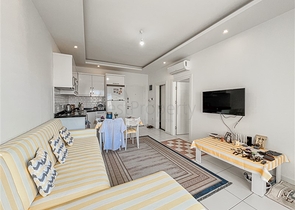 Апартаменты 1+1 в районе Махмутлар