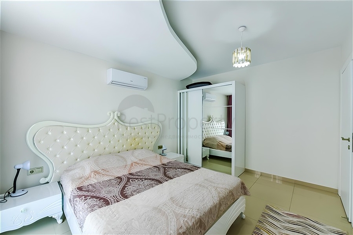 Двухкомнатная квартира в Махмутларе в 350 м от моря