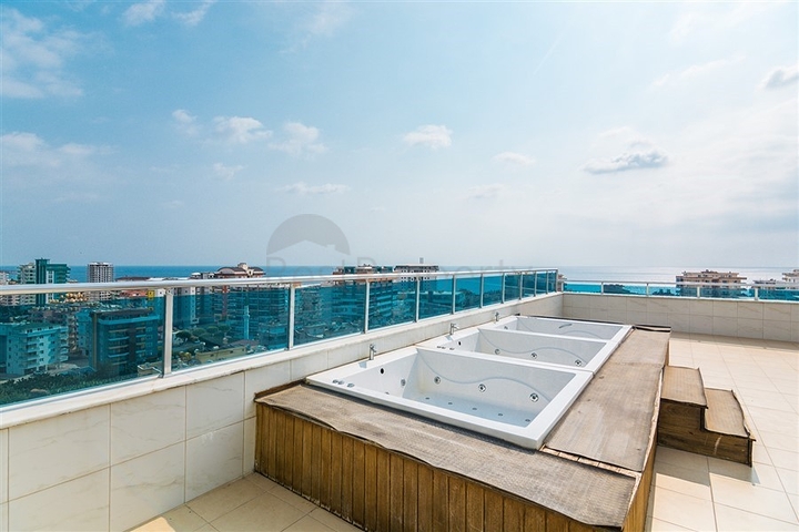 Двухкомнатная квартира в Махмутларе в 350 м от моря