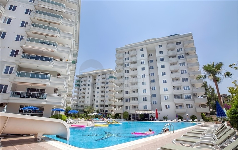 Меблированная 2+1 в Тосмуре в 200 м от моря