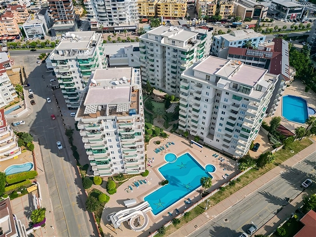 Меблированная 2+1 в Тосмуре в 200 м от моря